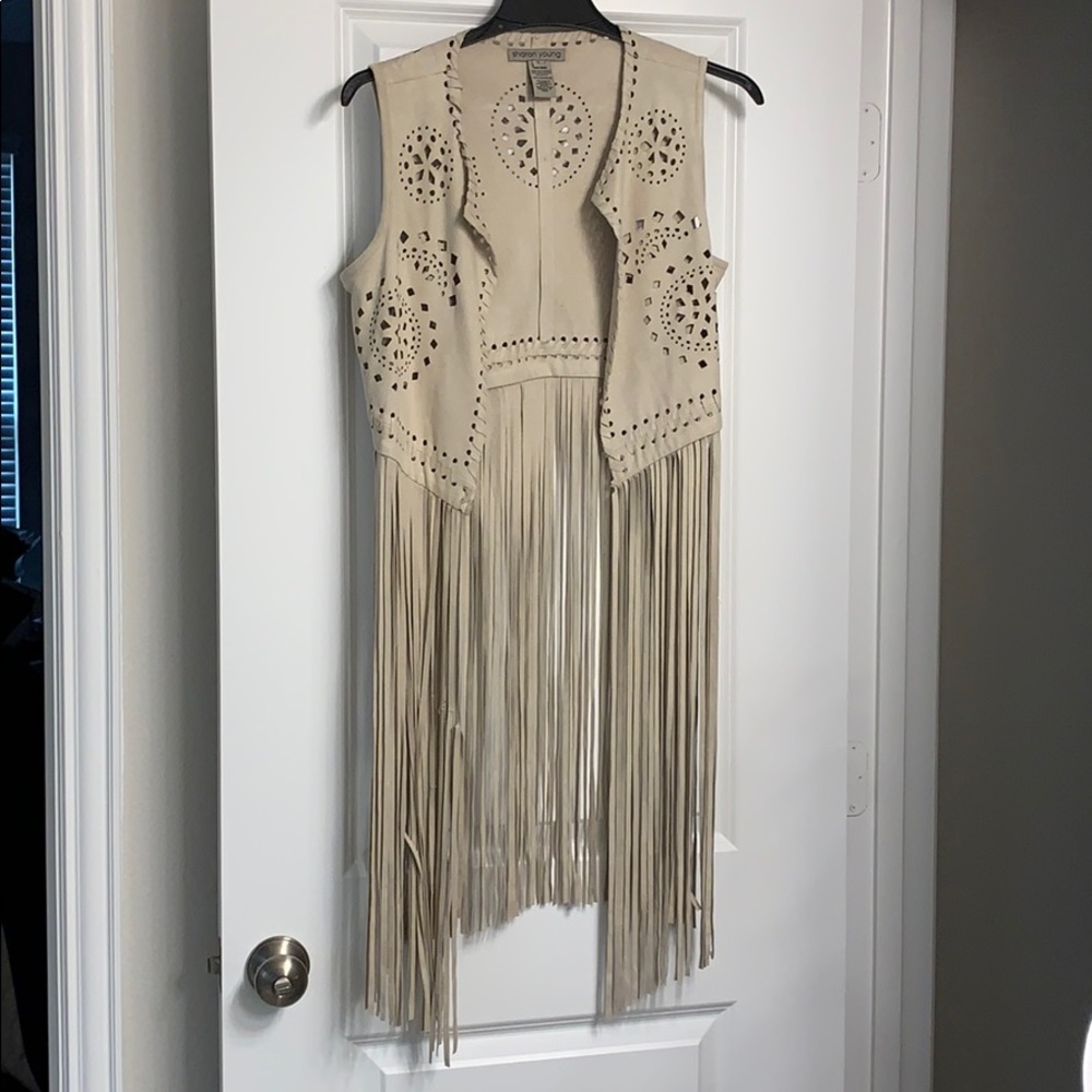 Tan suede vest :)